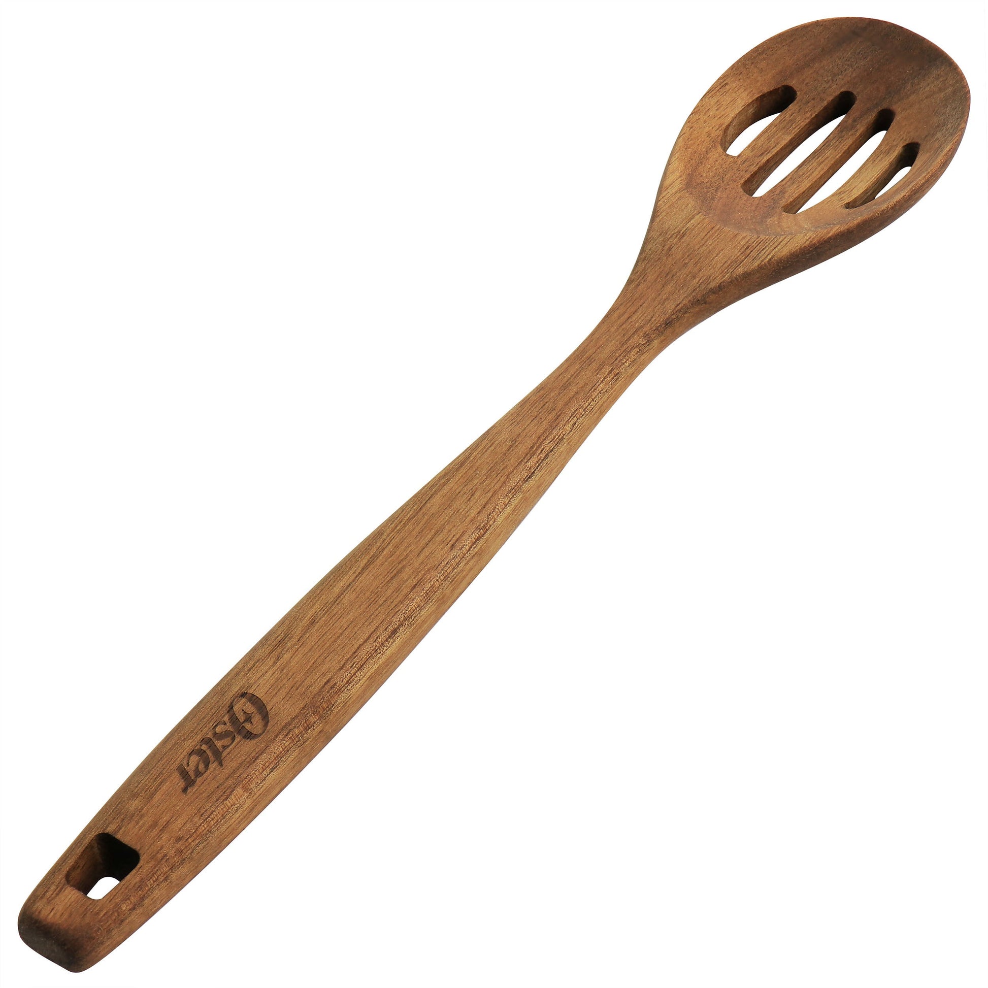 Oster Acacia Wood Slotted Spoon Cooking Utensil W2B