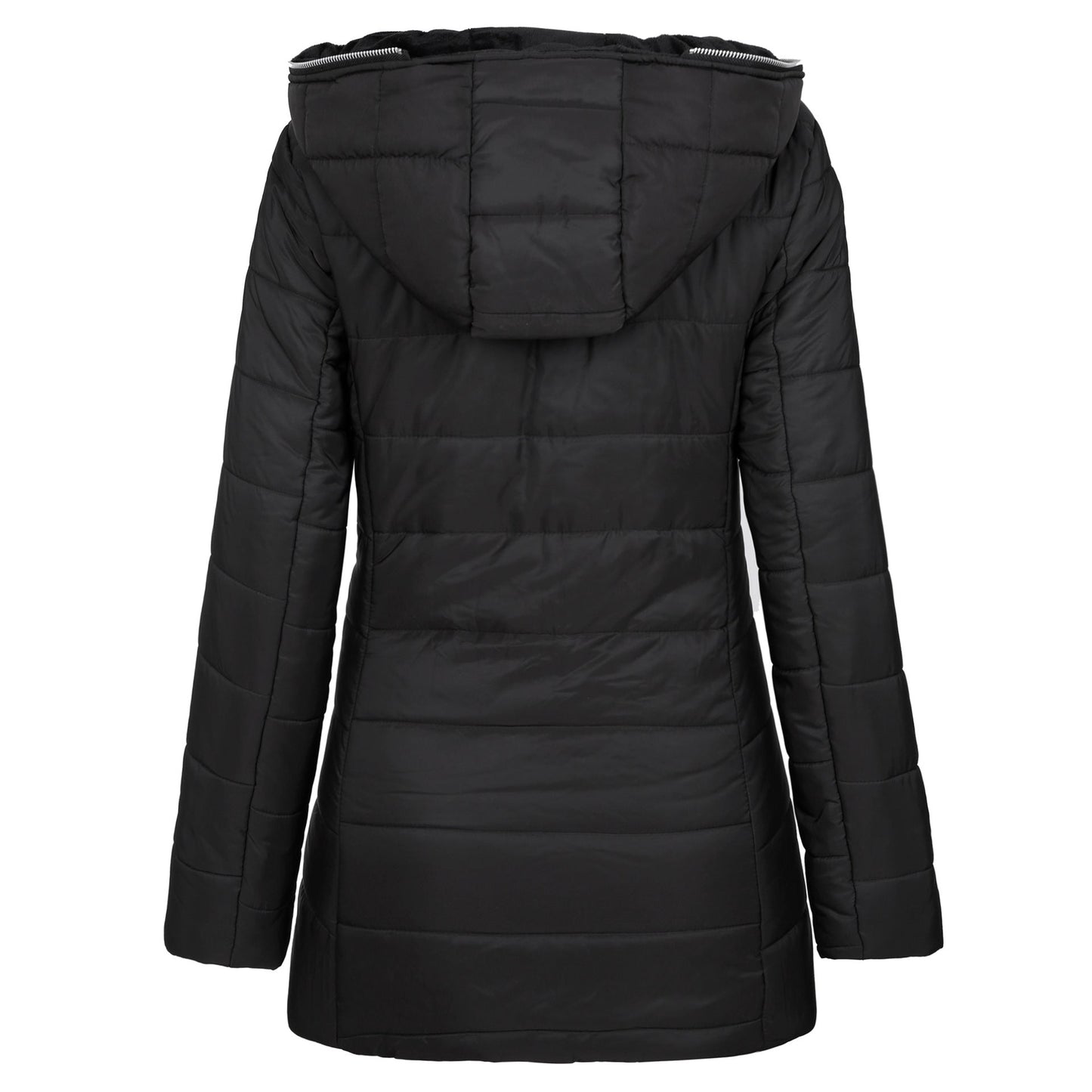 Hooded long-sleeved warm and velvet cotton jacket Accent Plus