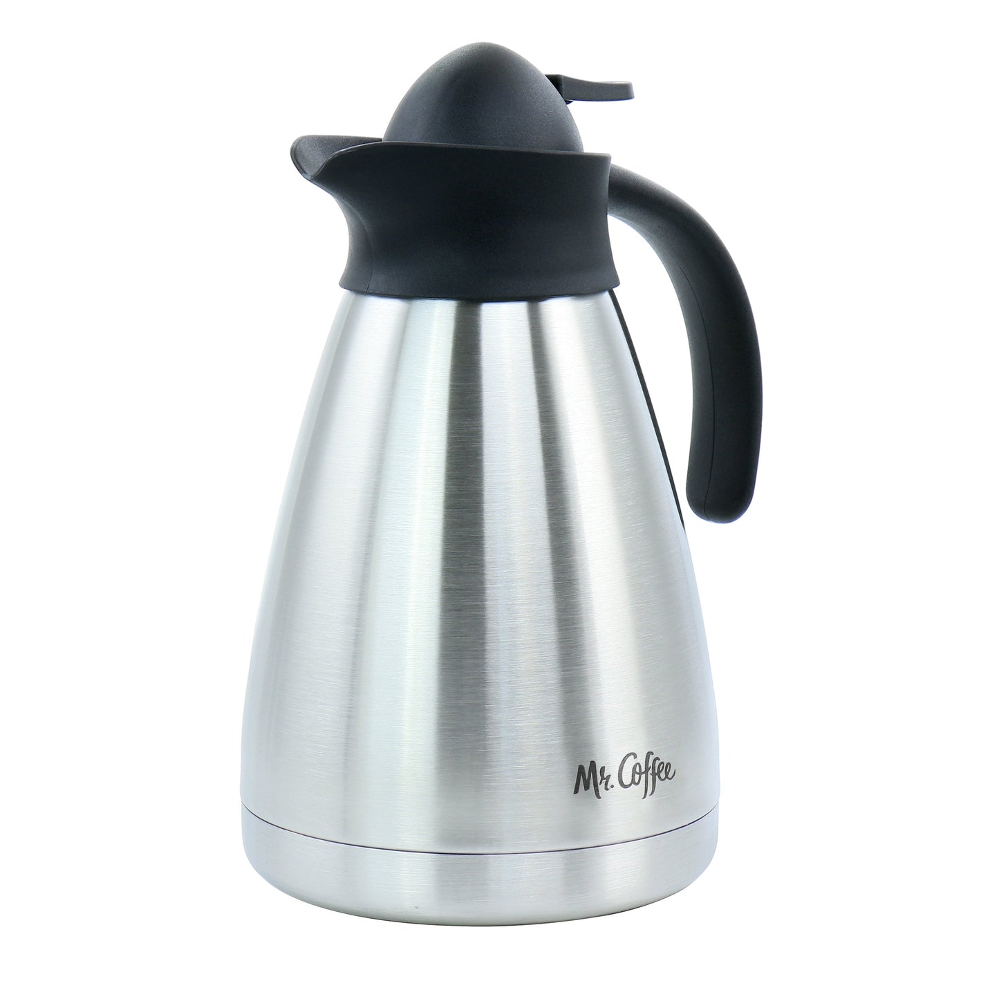 Mr. Coffee Olympia 1 Quart Insulated Stainless Steel Thermal Coffee Pot W2B