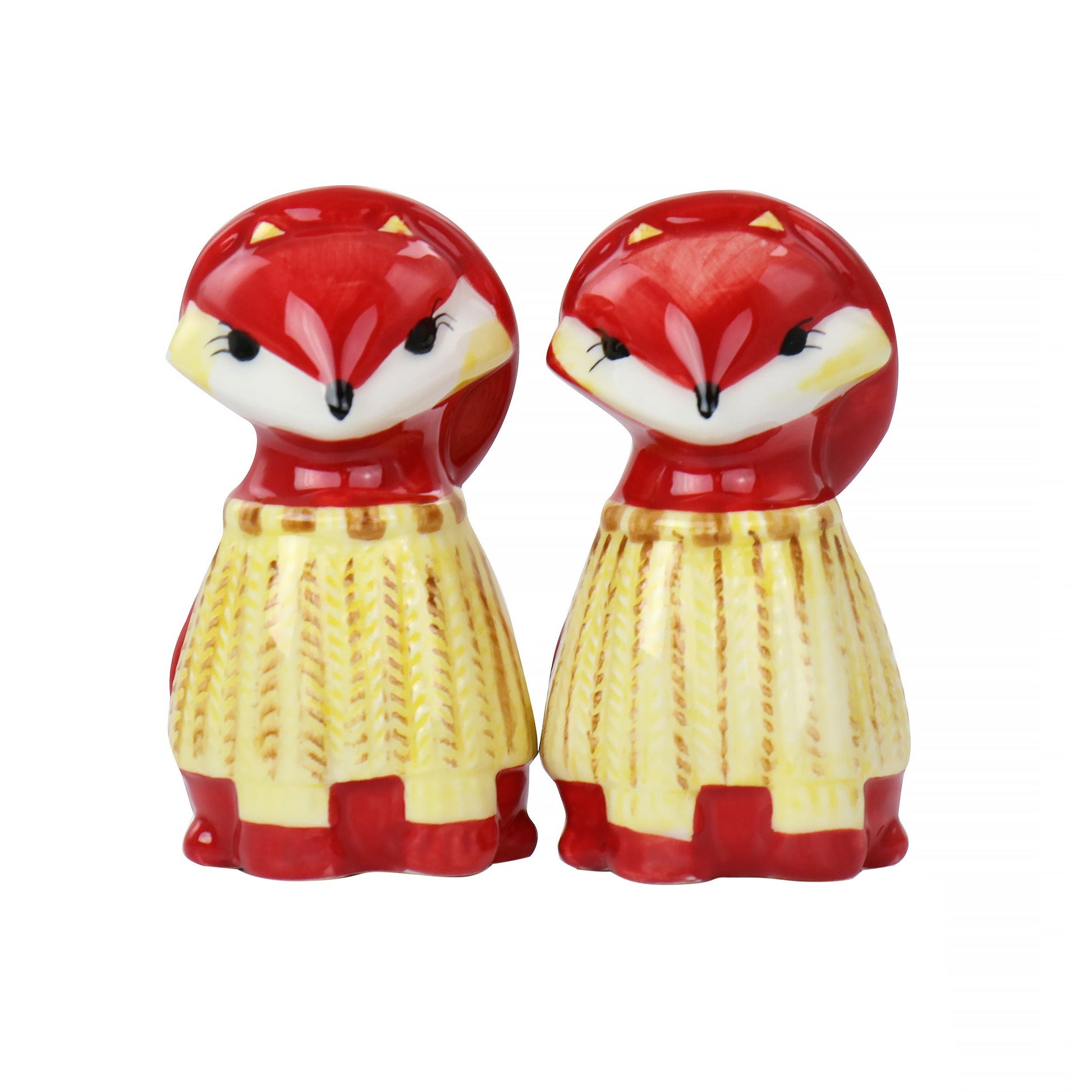 Gibson Home Woodland Fox Salt & Pepper Set W2B