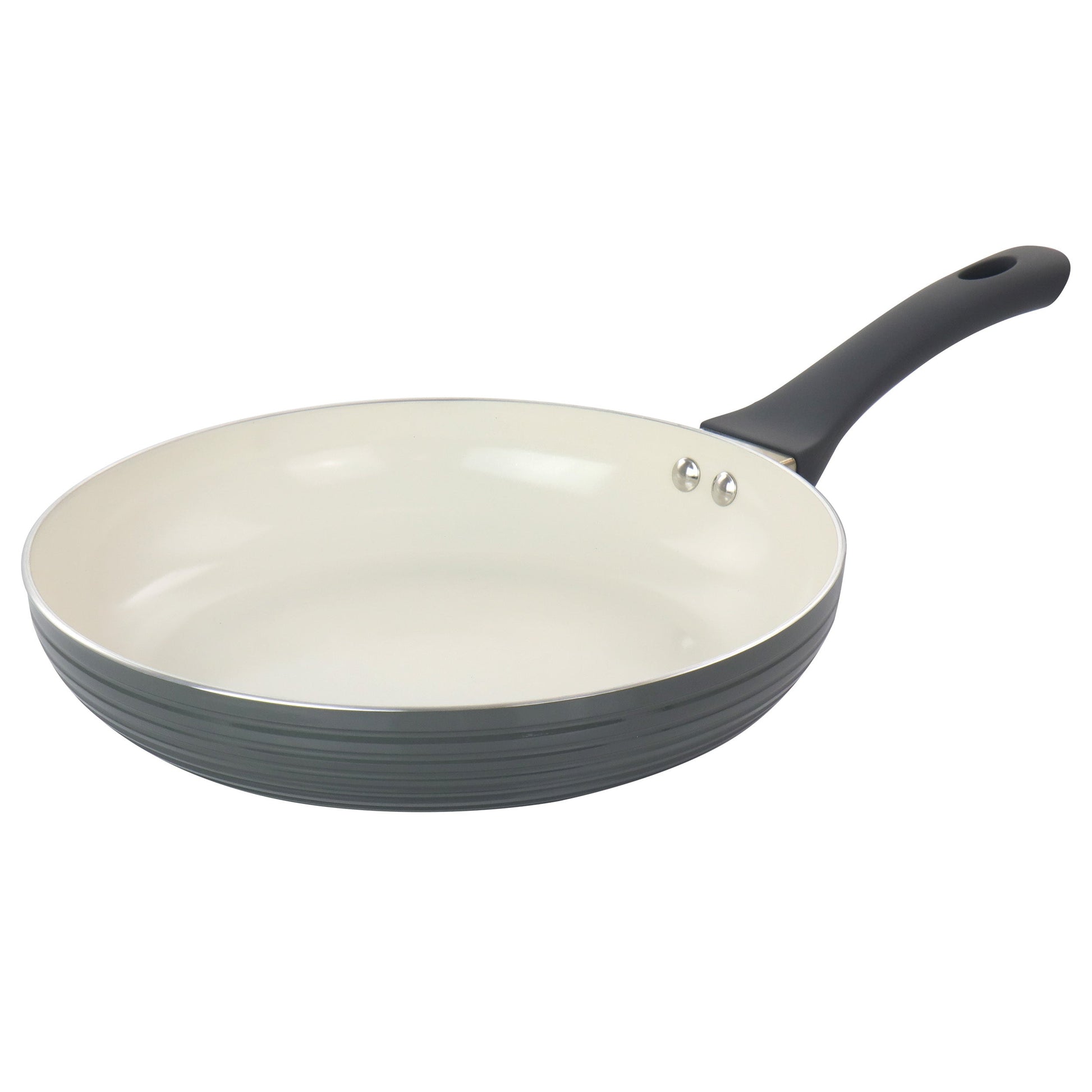 Oster Ridge Valley 10 Inch Aluminum Nonstick Frying Pan in Grey W2B