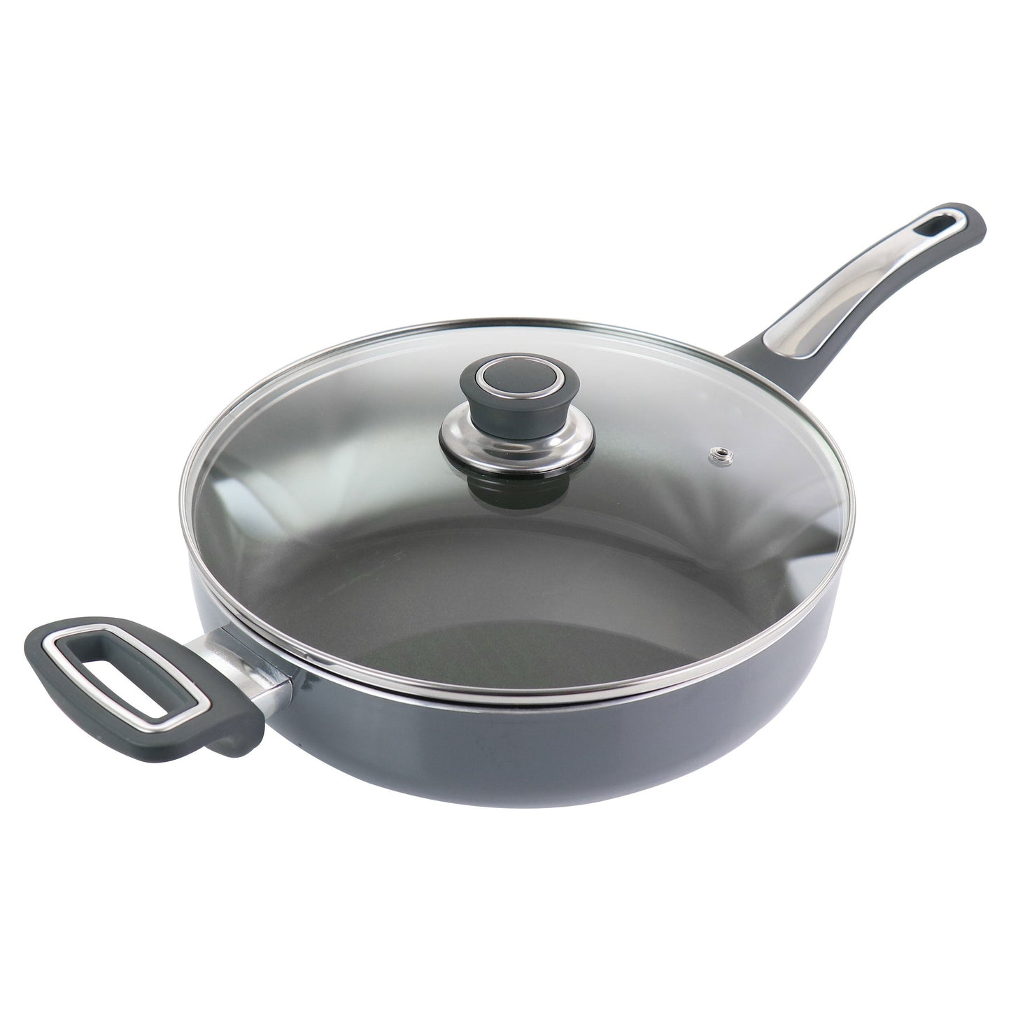 Oster 3.5 Quart Aluminum Saute Pan with Lid W2B