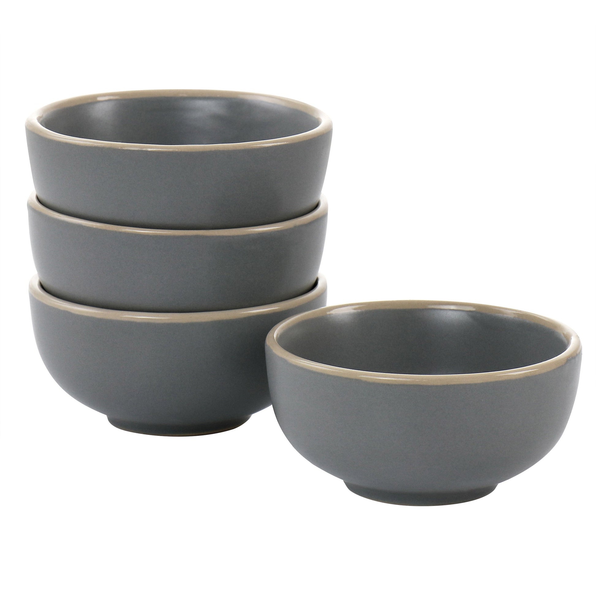 Gibson Home Rockaway 4 Piece 3.5in Fruit Bowl Set W2B