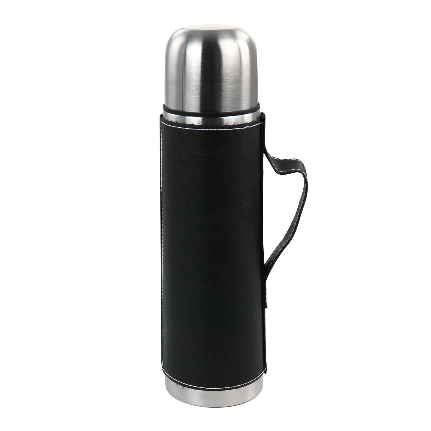 Mr. Coffee 23oz Stainless Steel Thermal Travel Bottle in Leatherette W2B