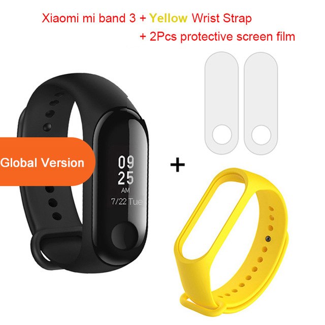 Global Version Xiaomi mi band 3 Fitness Tracker Smart Bracelet 0.78 OLED Touch Screen 50M Waterproof miband 3 Xiomi band 3 Best YouTube Store