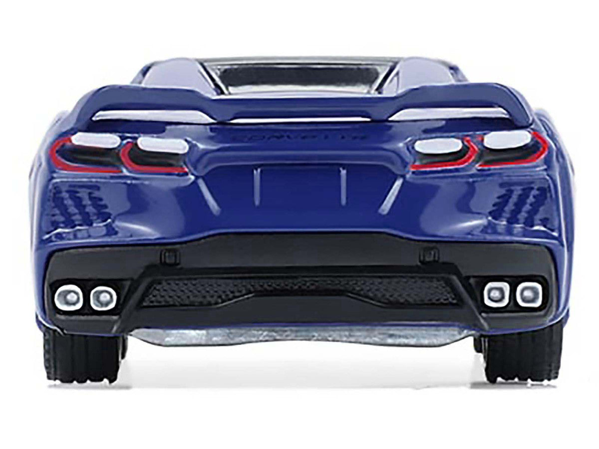 2021 Chevrolet Corvette Stingray Convertible Elkhart Lake Blue "GreenLight Muscle" Series 30 1/64 Diecast Model Car by Greenlight Greenlight