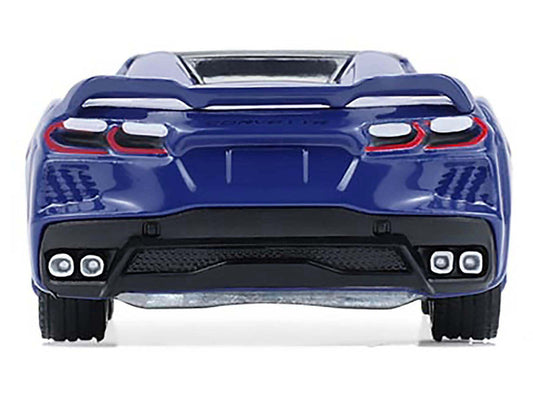 2021 Chevrolet Corvette Stingray Convertible Elkhart Lake Blue "GreenLight Muscle" Series 30 1/64 Diecast Model Car by Greenlight Greenlight