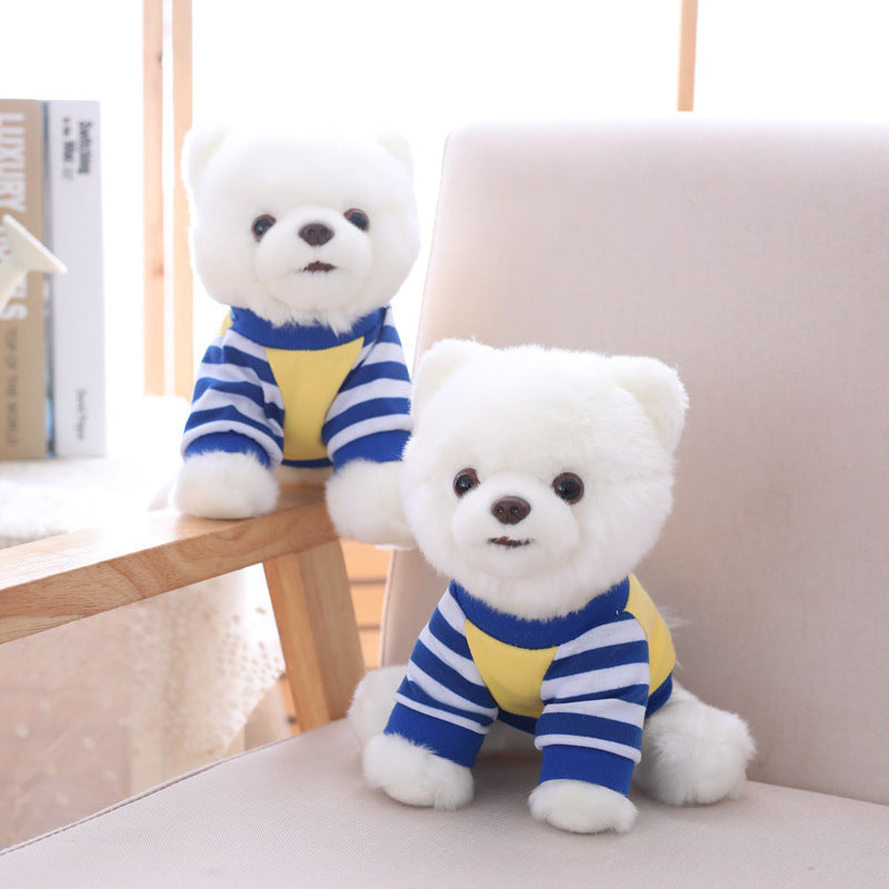 Dressing Puppy Pet Pillow Children's Day Gift Home Decoration Doll CJD