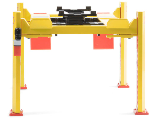 Adjustable Four Post Lift "Shell Oil" #2 for 1/18 Scale Diecast Model Cars by Greenlight-1