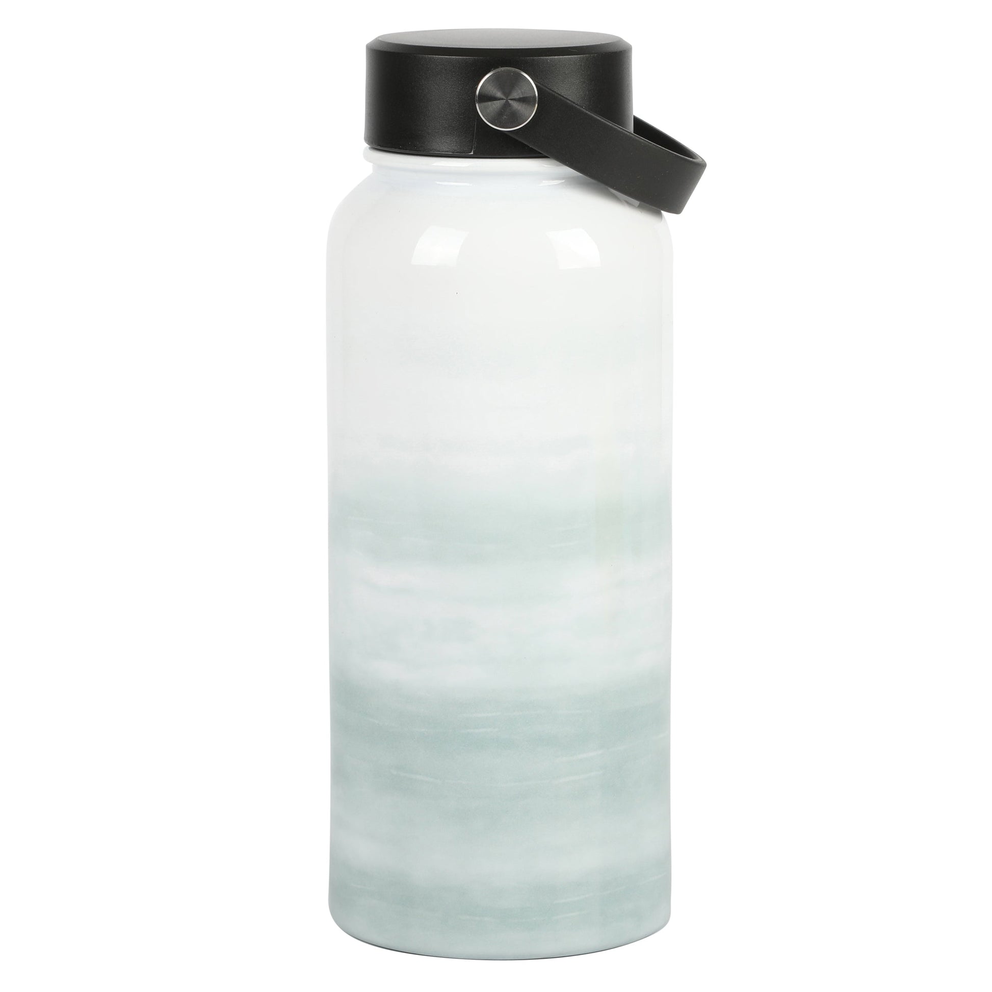 Gibson Home Brampton 30 Ounce Stainless Steel Double Wall Thermal Bottle With Lid W2B