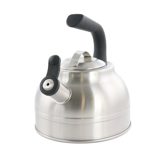 Kenmore Elite 2.3 Quart Stainless Steel Whistling Tea Kettle in Silver W2B