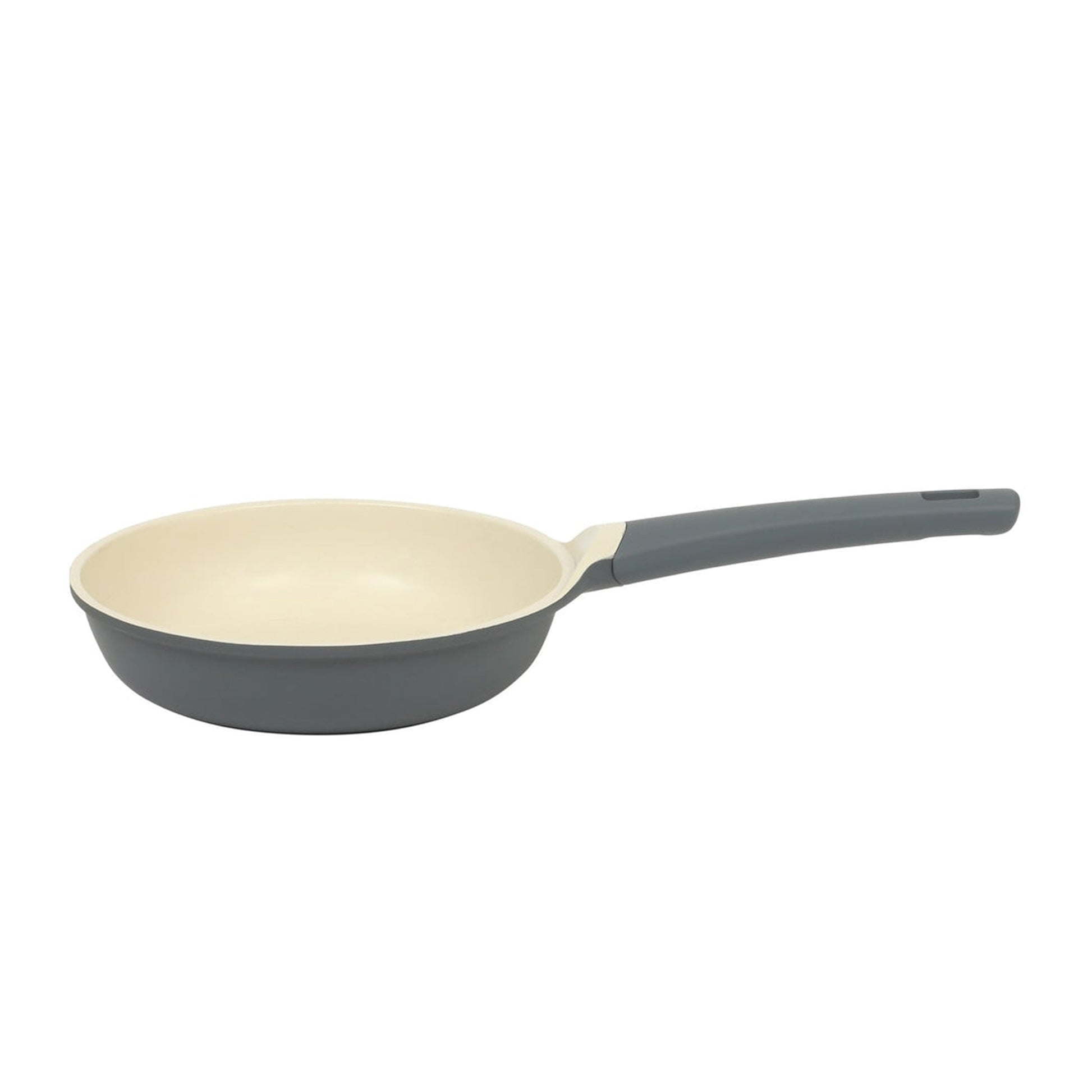 Oster Rooney 10 Inch Ceramic Nonstick Cast Aluminum Frying Pan in Grey W2B