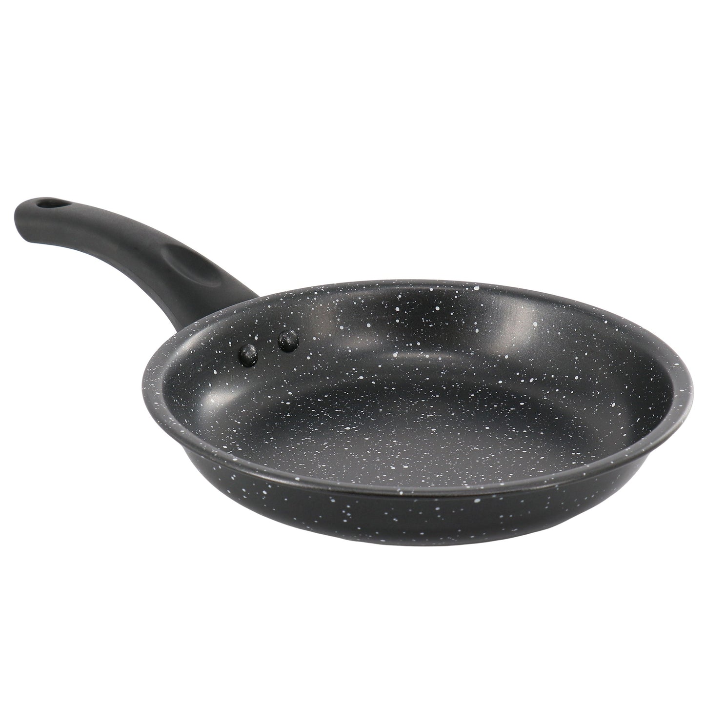 Gibson Home Delhi 9.5 Inch Round Nonstick Carbon Steel Frying Pan in Black W2B