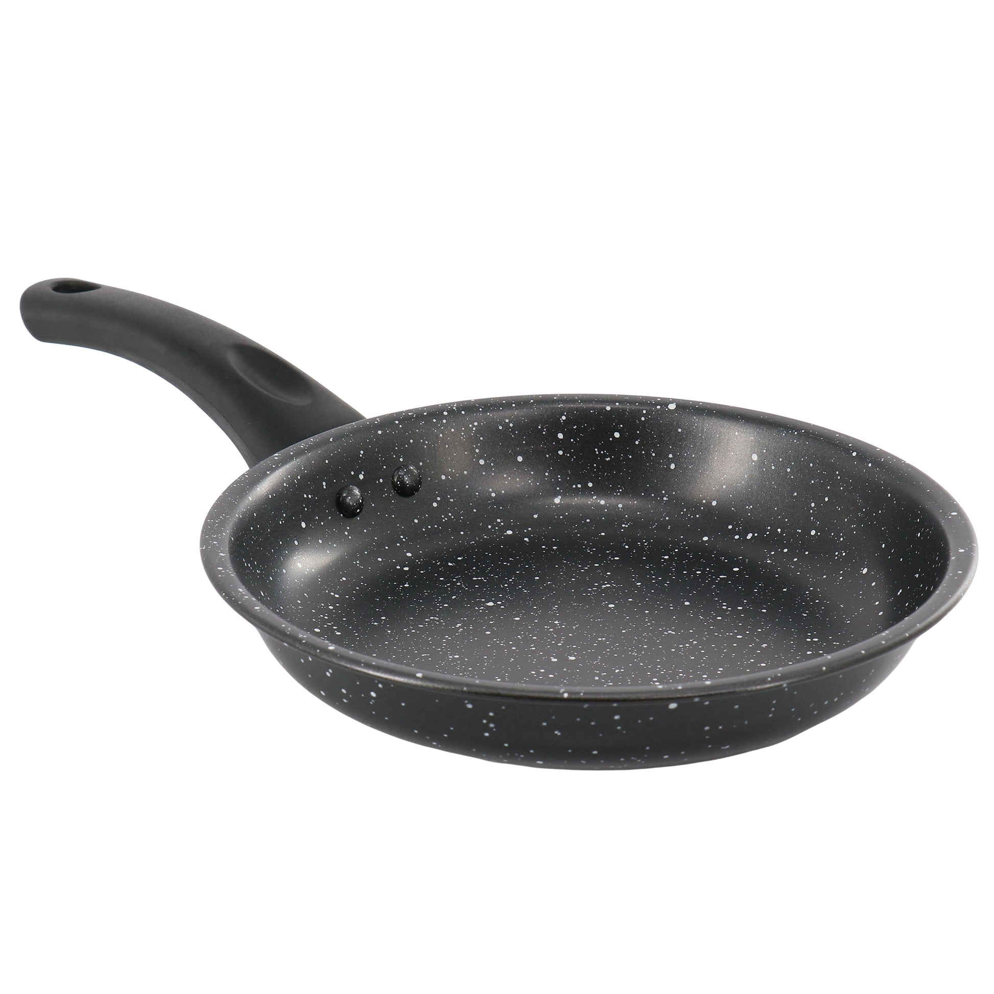 Gibson Home Delhi 9.5 Inch Round Nonstick Carbon Steel Frying Pan in Black W2B