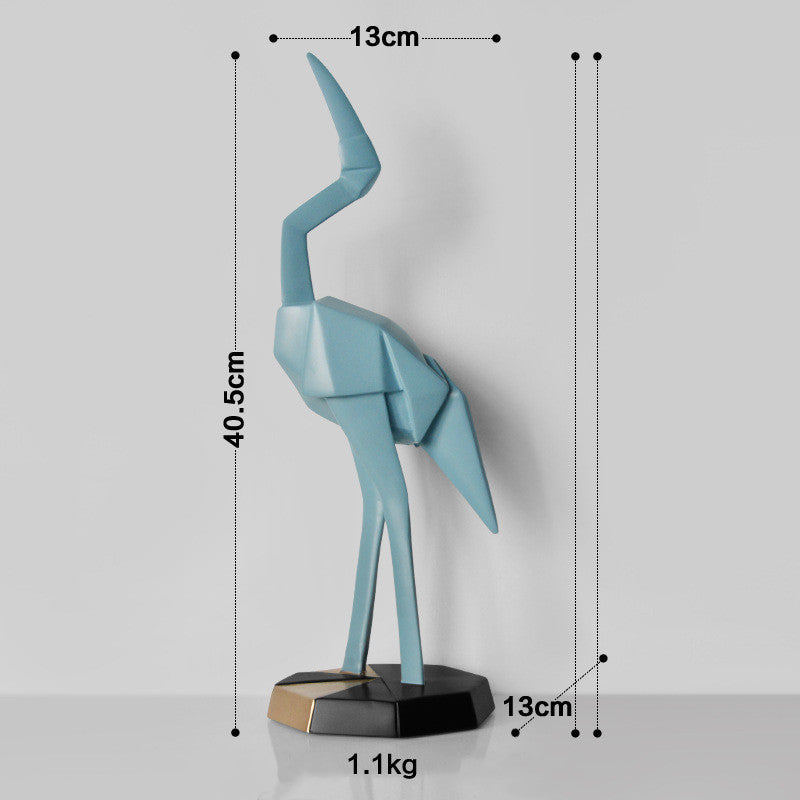 Nordic Creative Flamingo Decoration Resin Crafts CJD