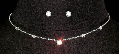 #13957 Simple Neck and Ear Set Ejools