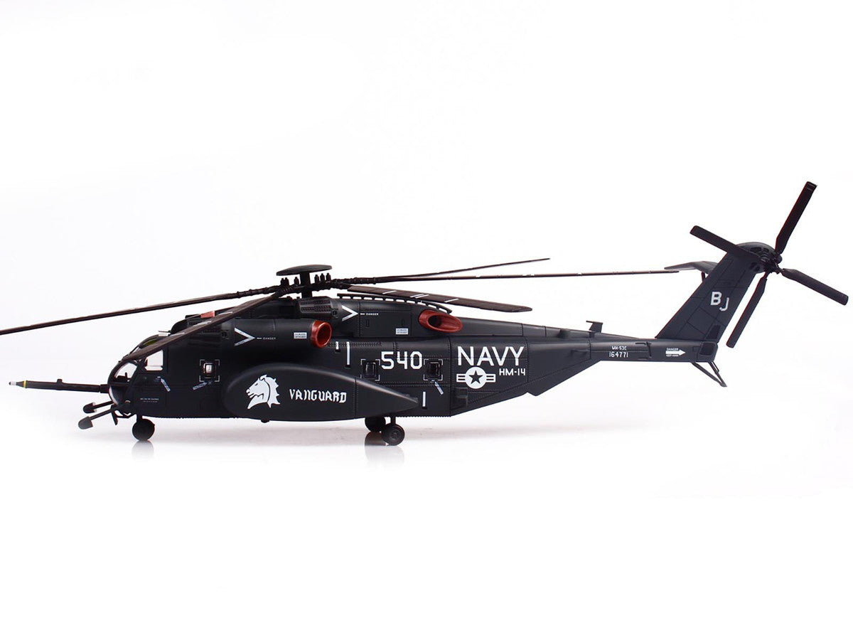 Sikorsky MH-53E Sea Dragon Helicopter "United States Navy Vanguard Tail Number 540" Dark Gray 1/72 Diecast Model by Panzerkampf-1