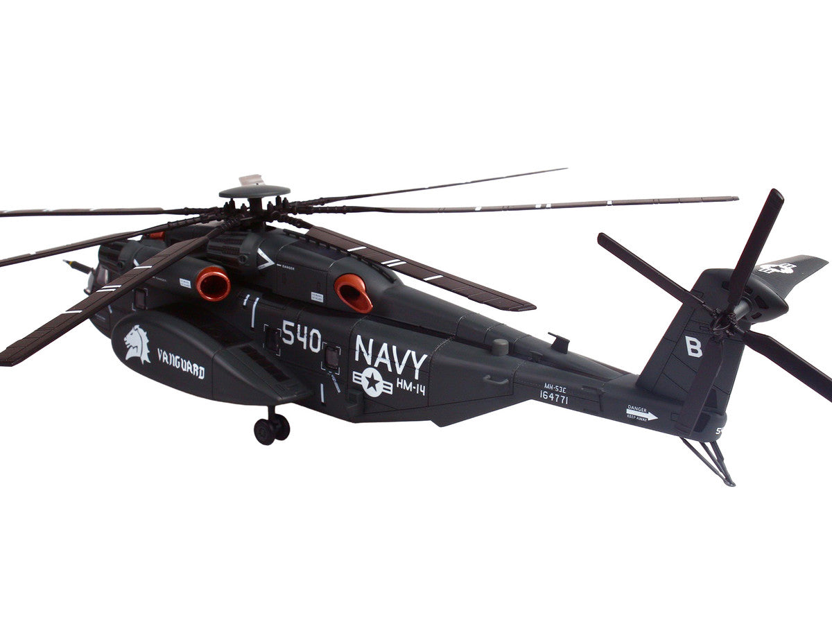 Sikorsky MH-53E Sea Dragon Helicopter "United States Navy Vanguard Tail Number 540" Dark Gray 1/72 Diecast Model by Panzerkampf-4