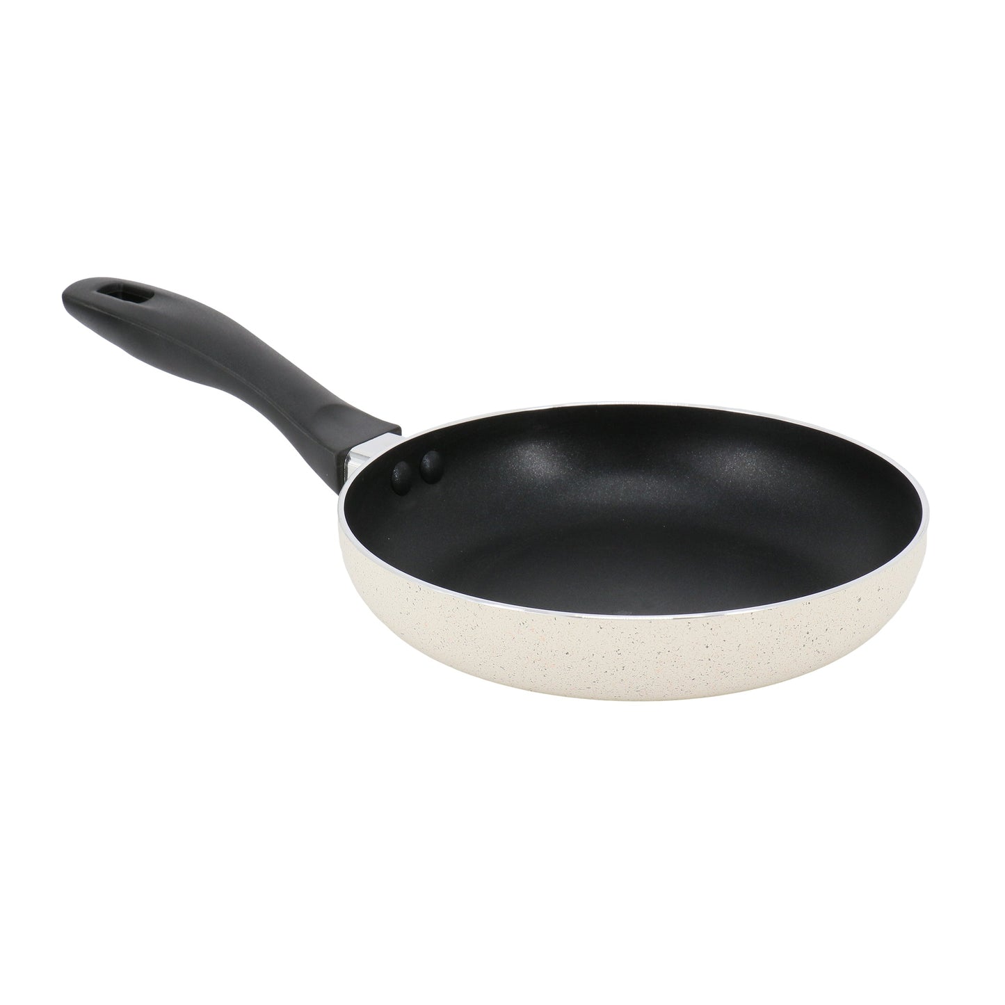 Oster Clairborne 8 Inch Round Nonstick Aluminum Frying Pan in Linen W2B
