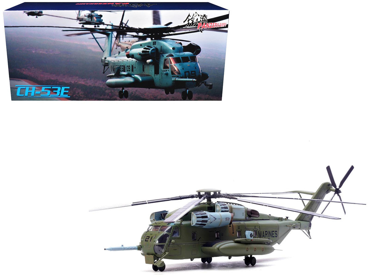 Sikorsky CH-53E Super Stallion Helicopter #21 "163086 VMX-1 MCAS Yuma" (2021) United States Marine Corps 1/72 Diecast Model by Panzerkampf-0
