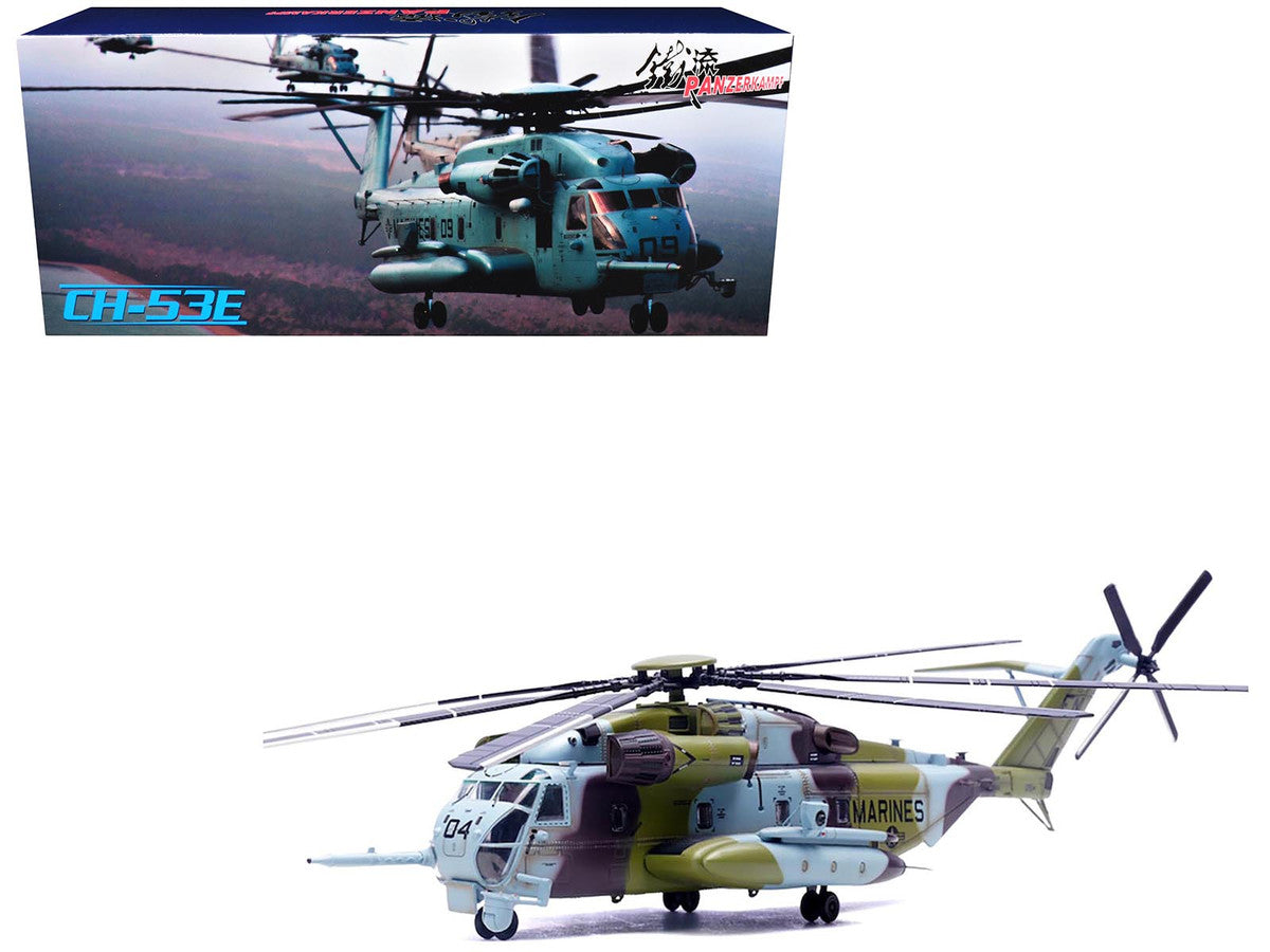 Sikorsky CH-53E Super Stallion Helicopter #04 "161184 HMH-464 Condors MCAS New River" (1990) United States Marine Corps 1/72 Diecast Model by Panzerkampf-0