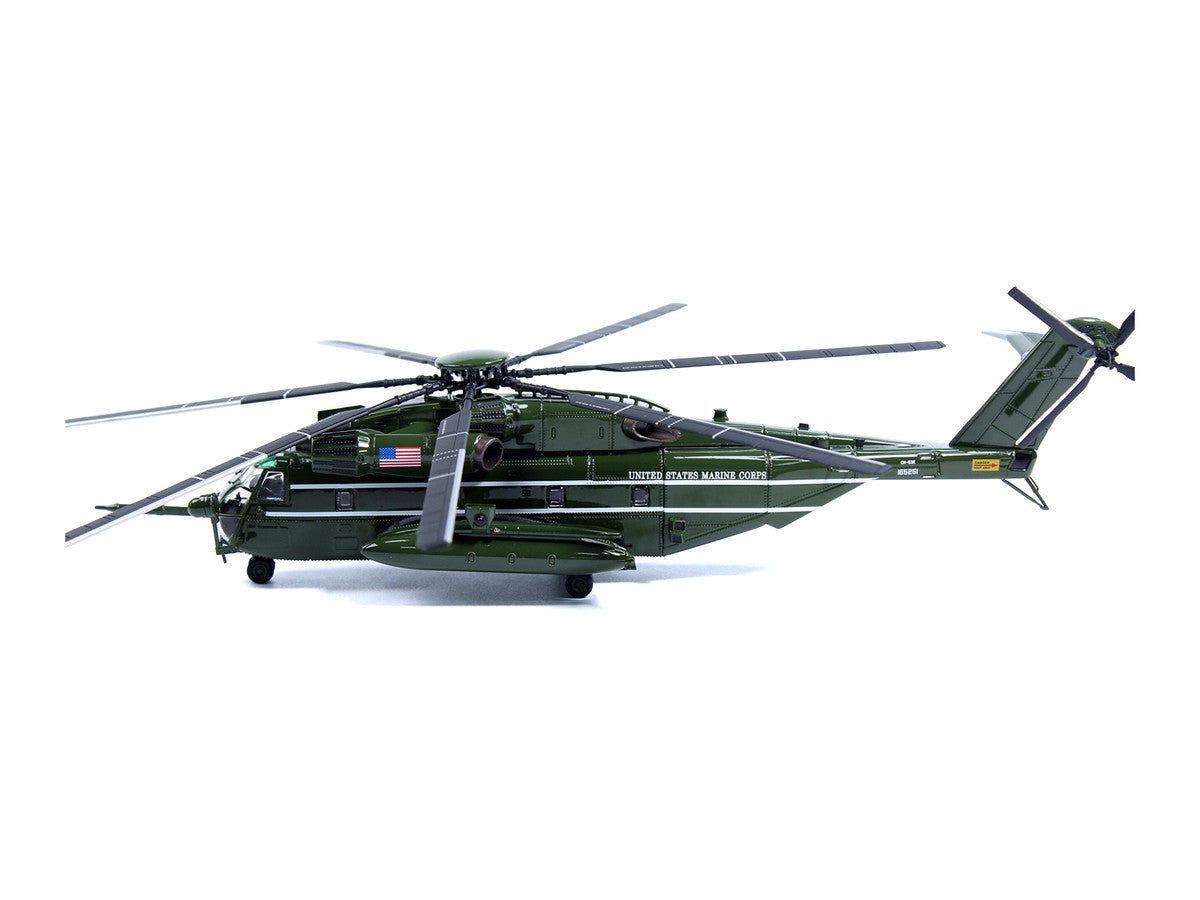 Sikorsky CH-53E Sea Stallion Helicopter #31 "HMX-1 Nighthawks MCAS Quantico VA" United States Marine Corps 1/72 Diecast Model by Panzerkampf Panzerkampf