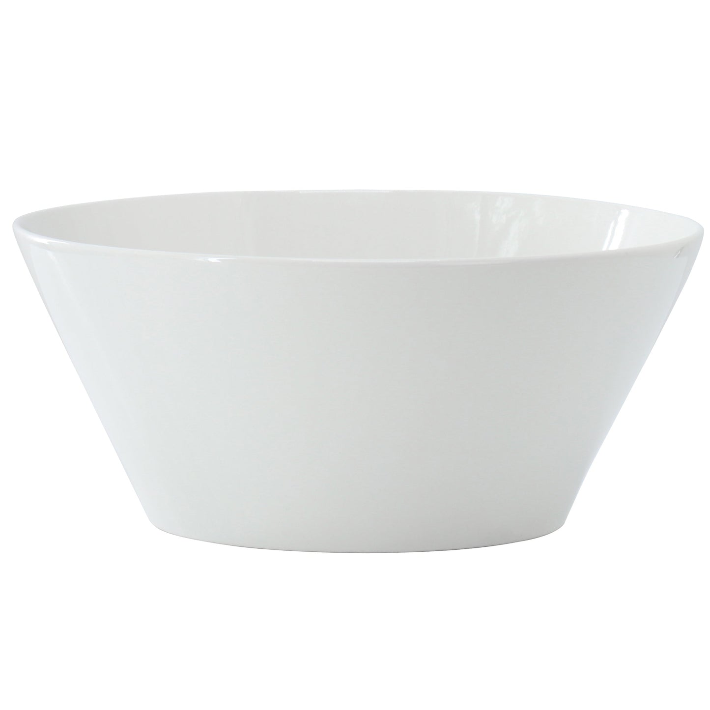 Gibson Home Great Essentials 9.4 Inch Round Fine Ceramic Meal Bowl in White W2B