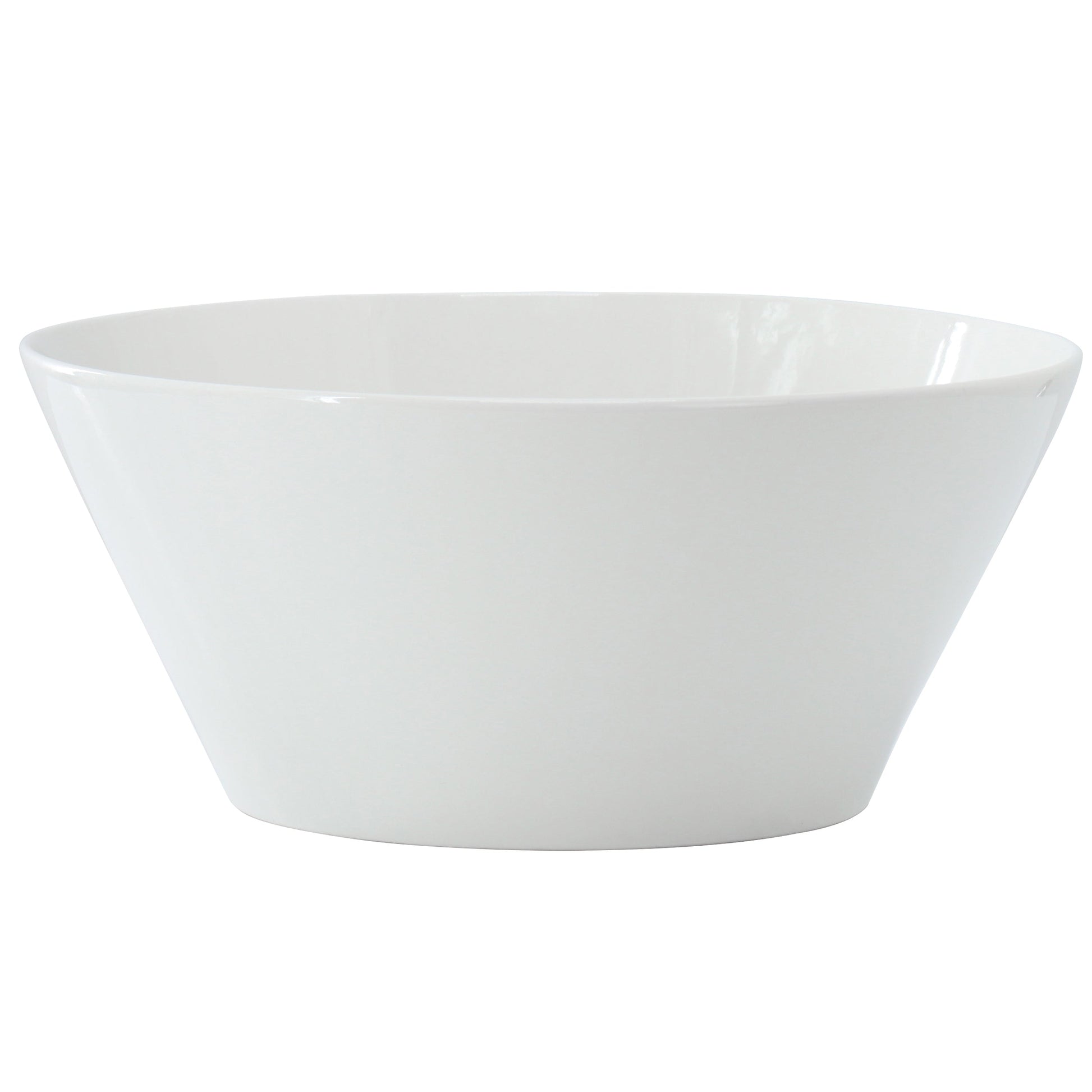 Gibson Home Great Essentials 9.4 Inch Round Fine Ceramic Meal Bowl in White W2B