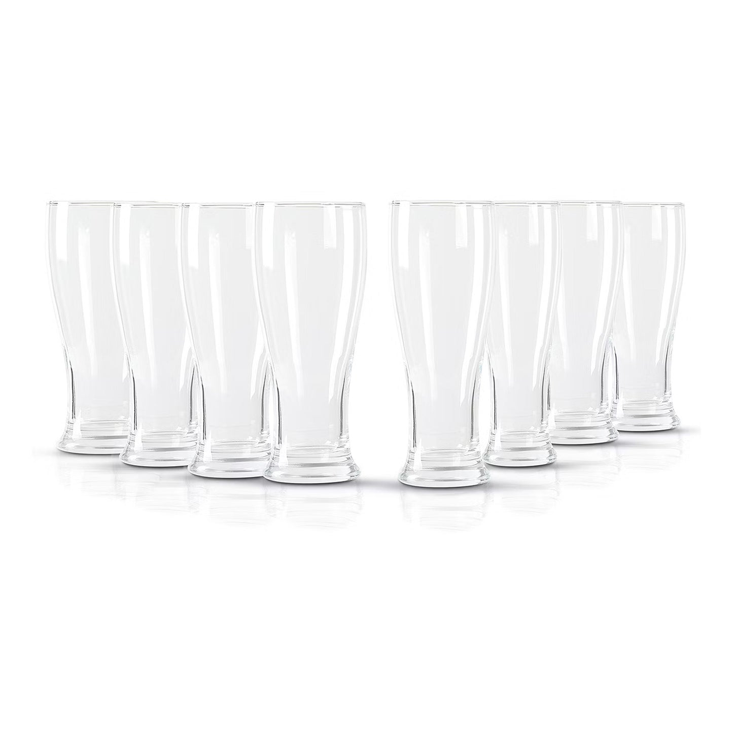 Gibson Home Callum 8 Piece 15.6 Ounce Tall Pub Glass Set in Clear W2B