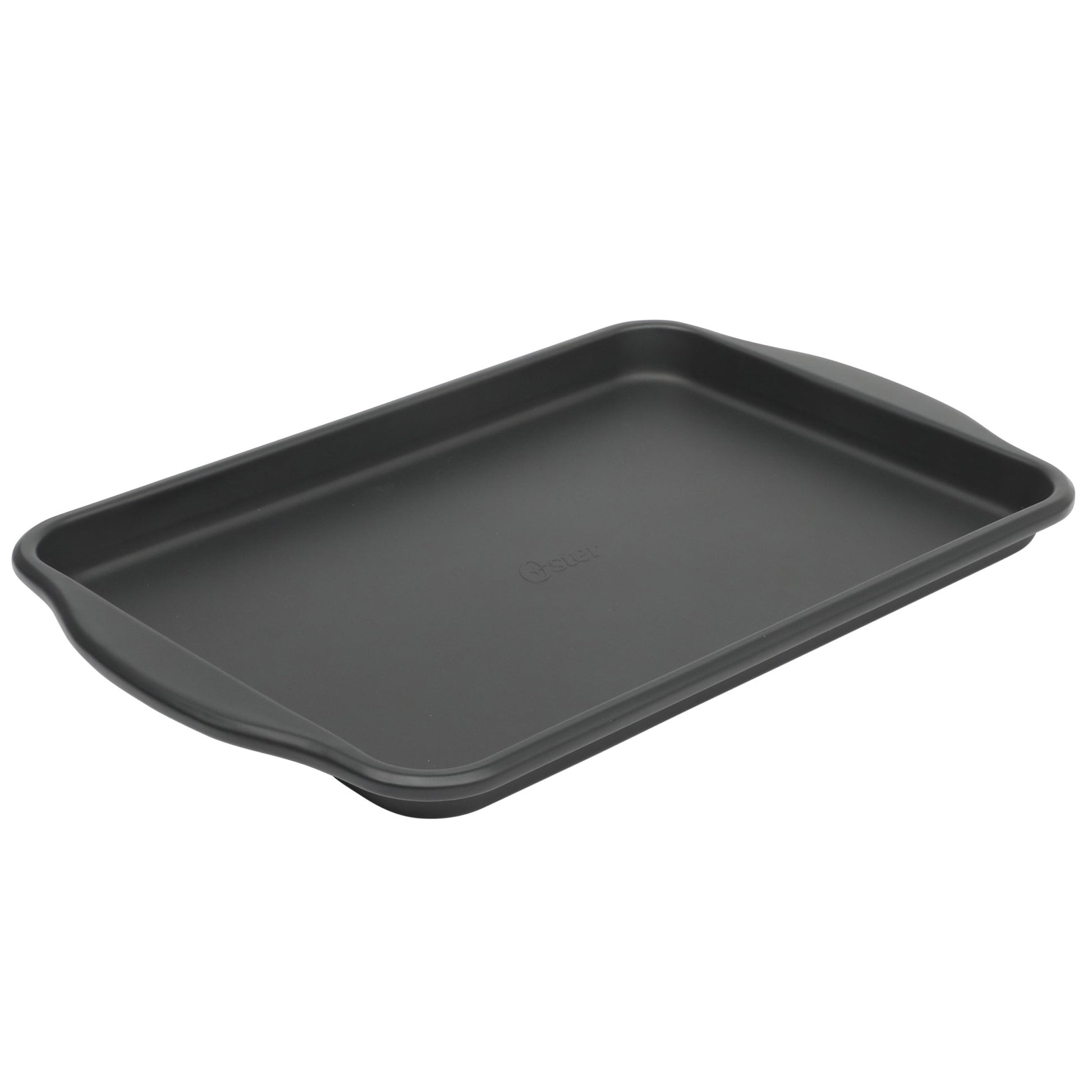 Oster Teston Platinum Collection 18x15 Inch Nonstick Carbon Steel Cookie Sheet in Matte Black W2B