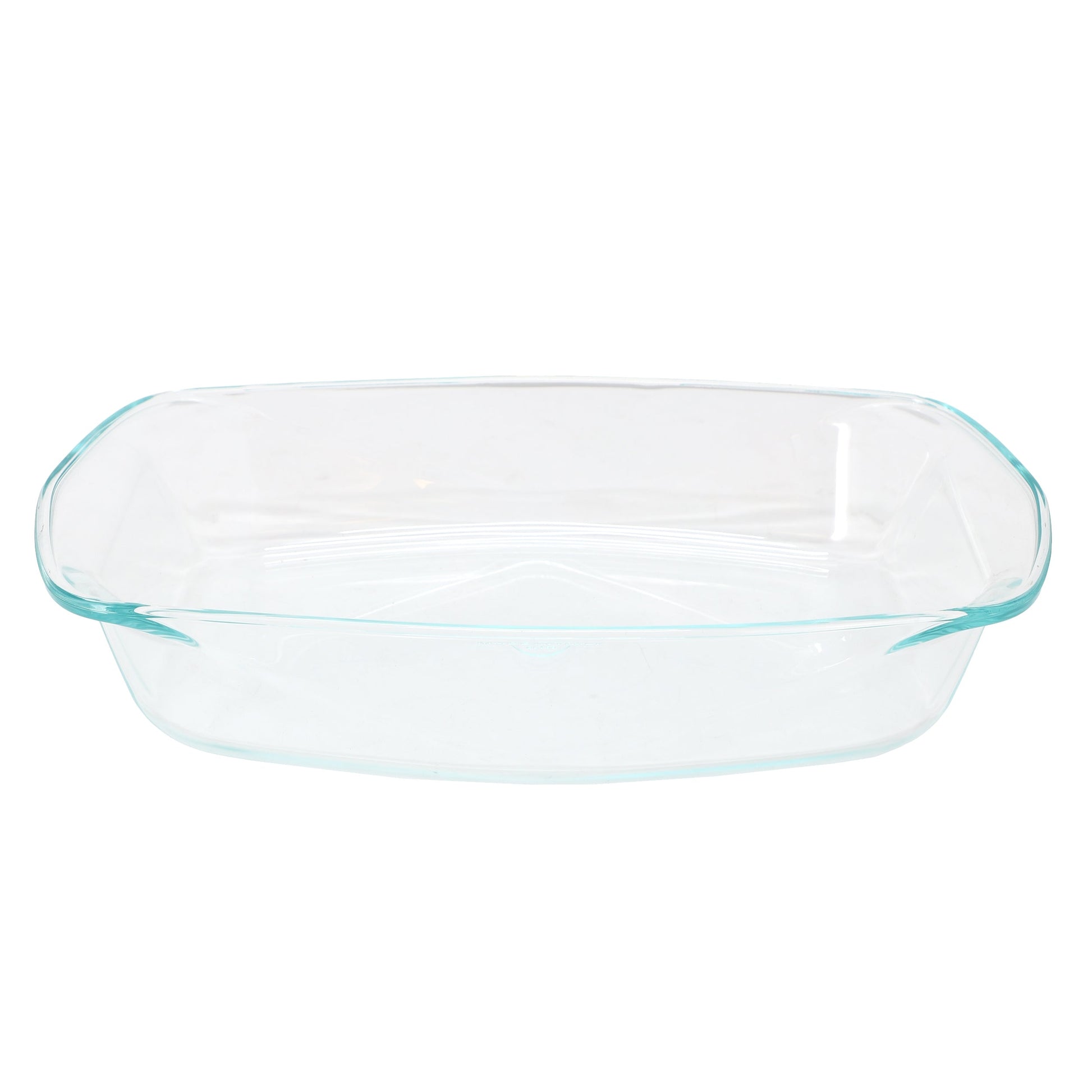 Soho Lounge Carnegie Hill 16 inch x 11 Inch x 3.1 Inch Tempered Glass Multi-Purpose Pan with Built-in Handles W2B