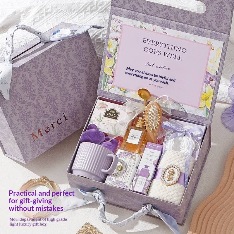 International Women's Day Gift Goddess Bridesmaid Wedding High-end Practical Birthday Gift Box Wedding Guest Gift CJD