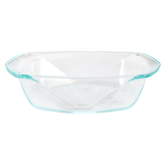 Soho Lounge Carnegie Hill 10 inch x 5.9 Inch x 2.6 Inch Tempered Glass Loaf Pan with Built-in Handles W2B