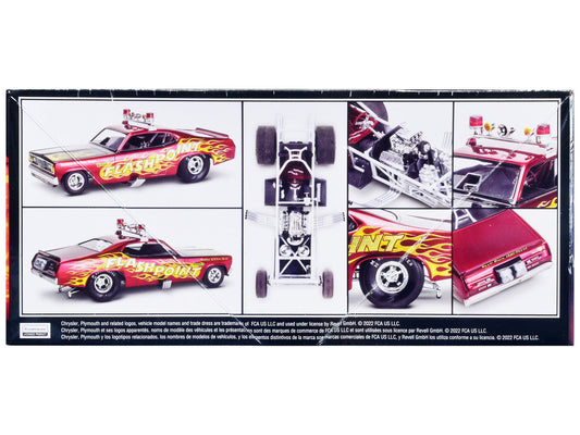 Level 4 Model Kit 1970 Plymouth Duster Funny Car 1/24 Scale Model by Revell Revell