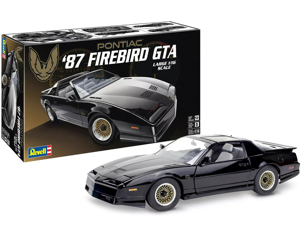Level 5 Model Kit 1987 Pontiac Firebird GTA 1/16 Scale Model by Revell Revell