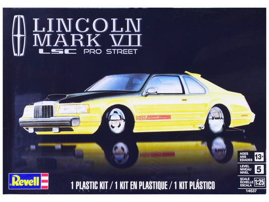 Level 5 Model Kit Lincoln Mark VII LSC Pro Street 1/25 Scale Model by Revell Revell