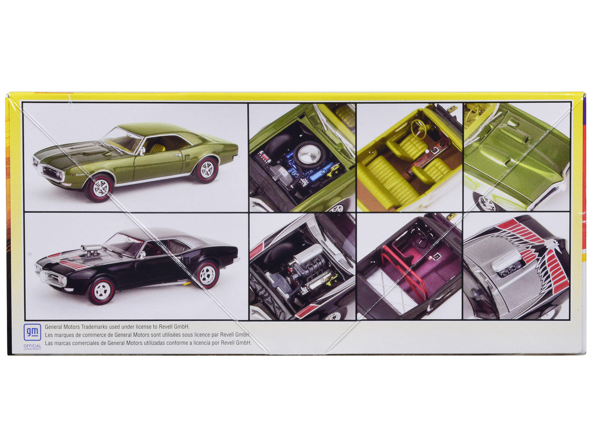 Level 4 Model Kit 1968 Pontiac Firebird 400 2-in-1 Kit 1/25 Scale Model by Revell Revell