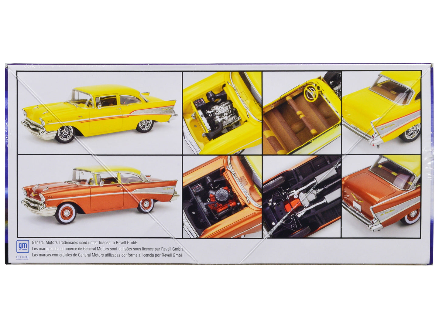 Level 5 Model Kit 1957 Chevrolet Bel Air 2-in-1 Kit 1/25 Scale Model by Revell