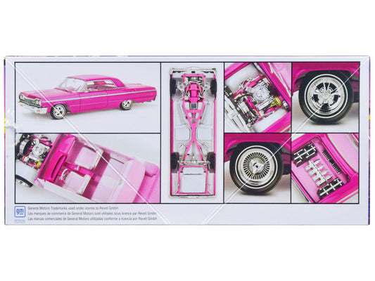 Level 4 Model Kit 1964 Chevrolet Impala SS Lowrider 1/25 Scale Model by Revell Revell