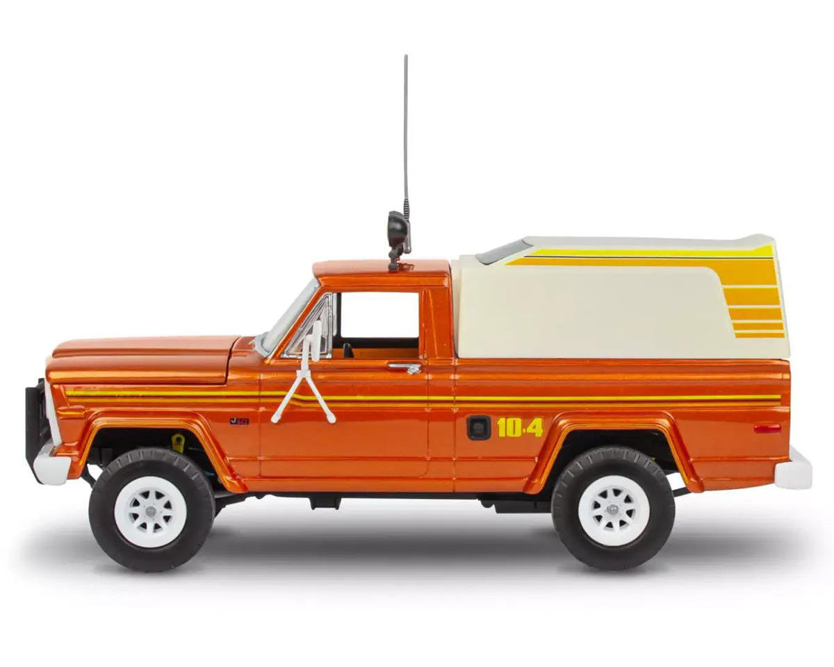 Level 4 Model Kit 1979 Jeep J-10 Pickup Truck with Camper Top 1/24 Scale Model by Revell Revell