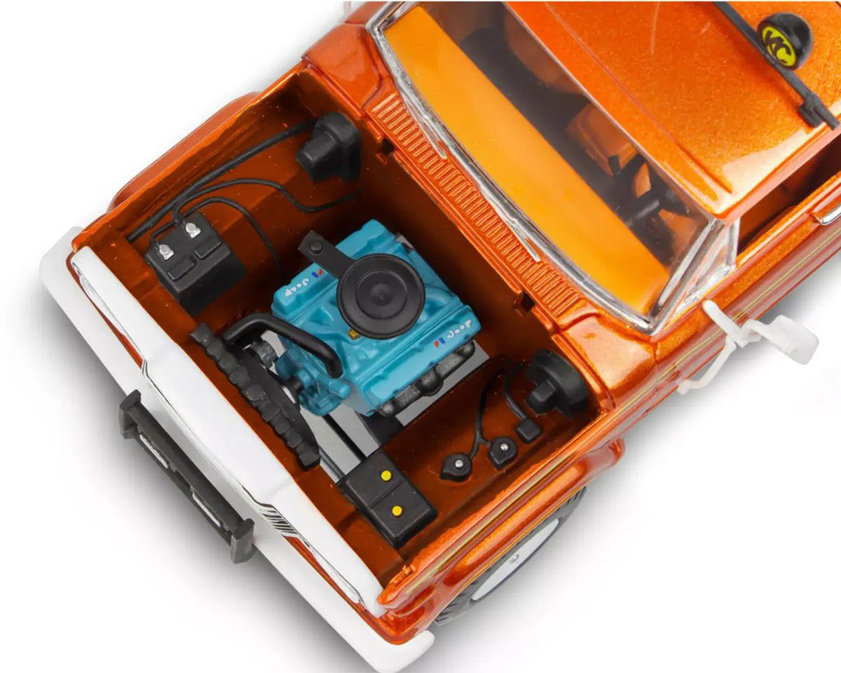 Level 4 Model Kit 1979 Jeep J-10 Pickup Truck with Camper Top 1/24 Scale Model by Revell Revell