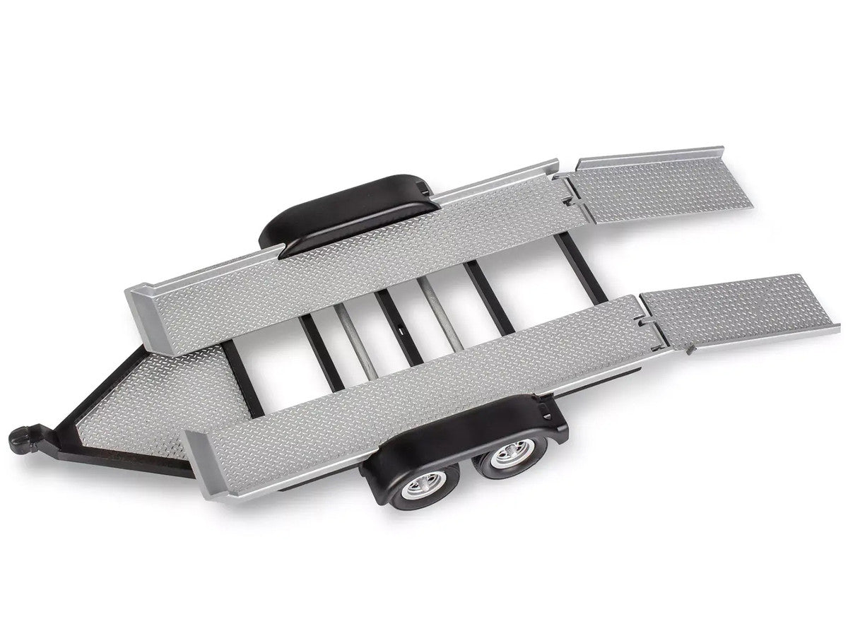 Level 3 Model Kit 1978 Chevrolet Off-Road 4x4 Pickup Truck and "Malibu Grand Prix" Virage with Trailer "Fantasy Formula" 1/25 Scale Model by Revell-2