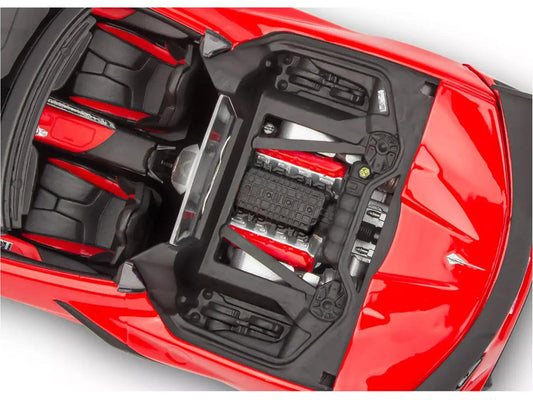 Level 4 Model Kit 2022 Chevrolet Corvette C8 Hardtop Convertible 1/25 Scale Model by Revell Revell