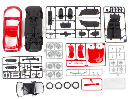 Level 3 Model Kit 2024 Ford Mustang GT 2-in-1 Kit (Level 3 Click System) 1/25 Scale Model by Revell Revell
