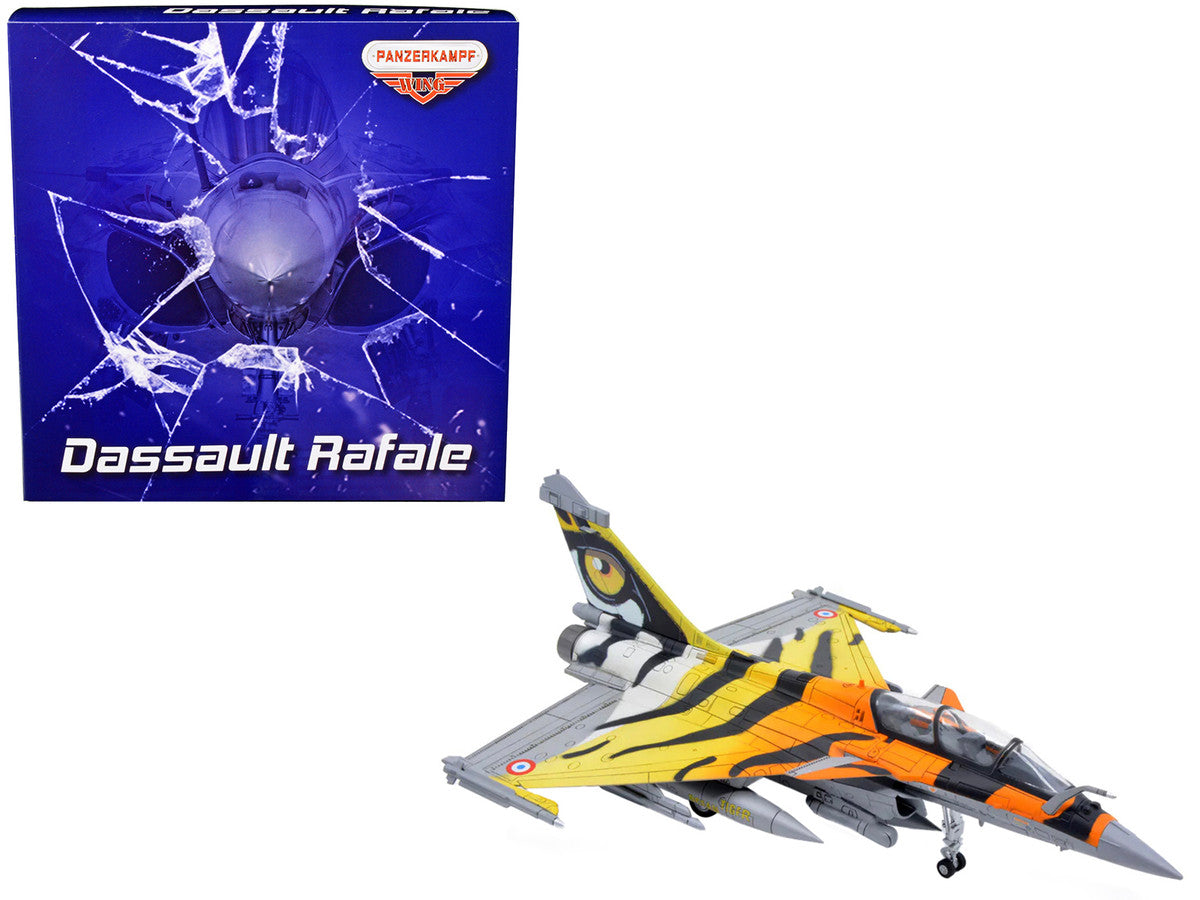 Dassault Rafale B Fighter Jet "Ocean Tiger" with Missile Accessories "Panzerkampf Wing" Series 1/72 Scale Model by Panzerkampf Panzerkampf