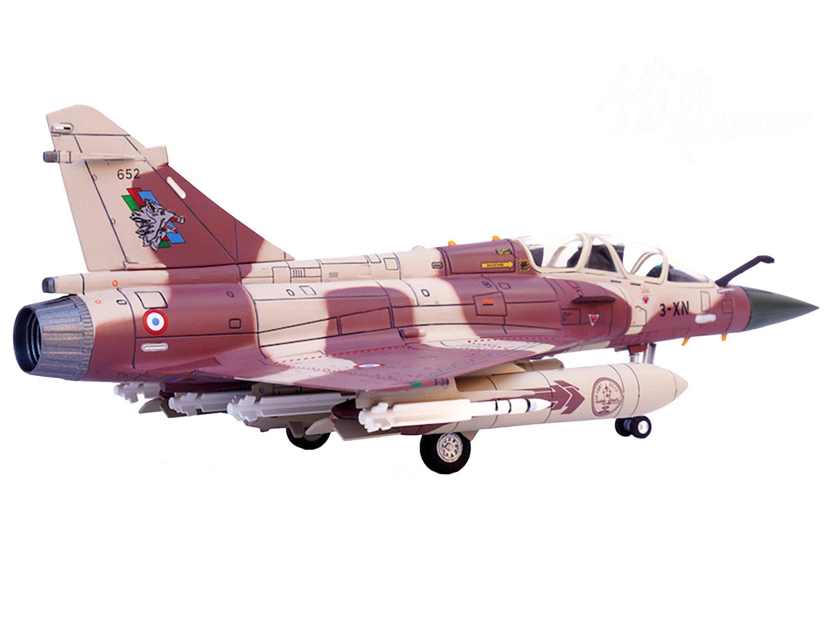 Dassault Mirage 2000D Fighter Aircraft "133 Couteau Delta Nancy-Ochey AB" French Air Force "Wing" Series 1/72 Diecast Model by Panzerkampf Panzerkampf