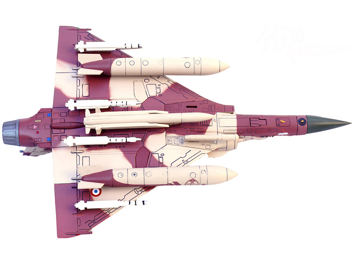 Dassault Mirage 2000D Fighter Aircraft "133 Couteau Delta Nancy-Ochey AB" French Air Force "Wing" Series 1/72 Diecast Model by Panzerkampf Panzerkampf