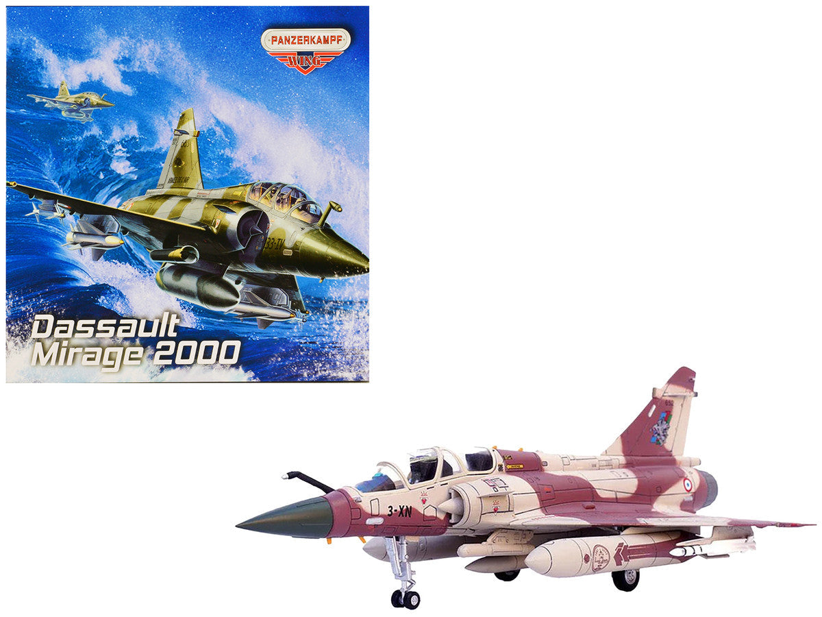 Dassault Mirage 2000D Fighter Aircraft "133 Couteau Delta Nancy-Ochey AB" French Air Force "Wing" Series 1/72 Diecast Model by Panzerkampf Panzerkampf