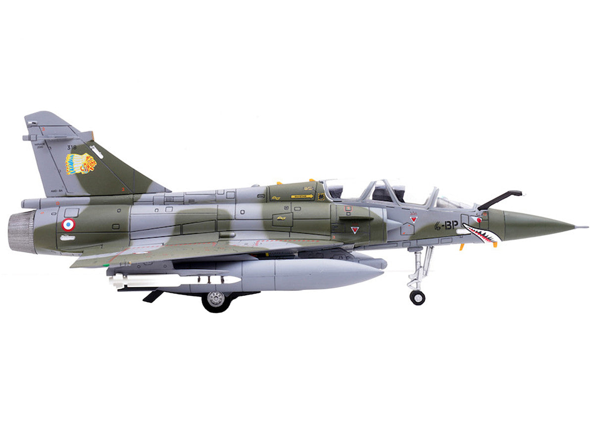 Dassault Mirage 2000N Fighter Aircraft "Escadron de Chasse 2/4 La Fayette Luxeuil" (2004) French Air Force "Wing" Series 1/72 Diecast Model by Panzerkampf Panzerkampf