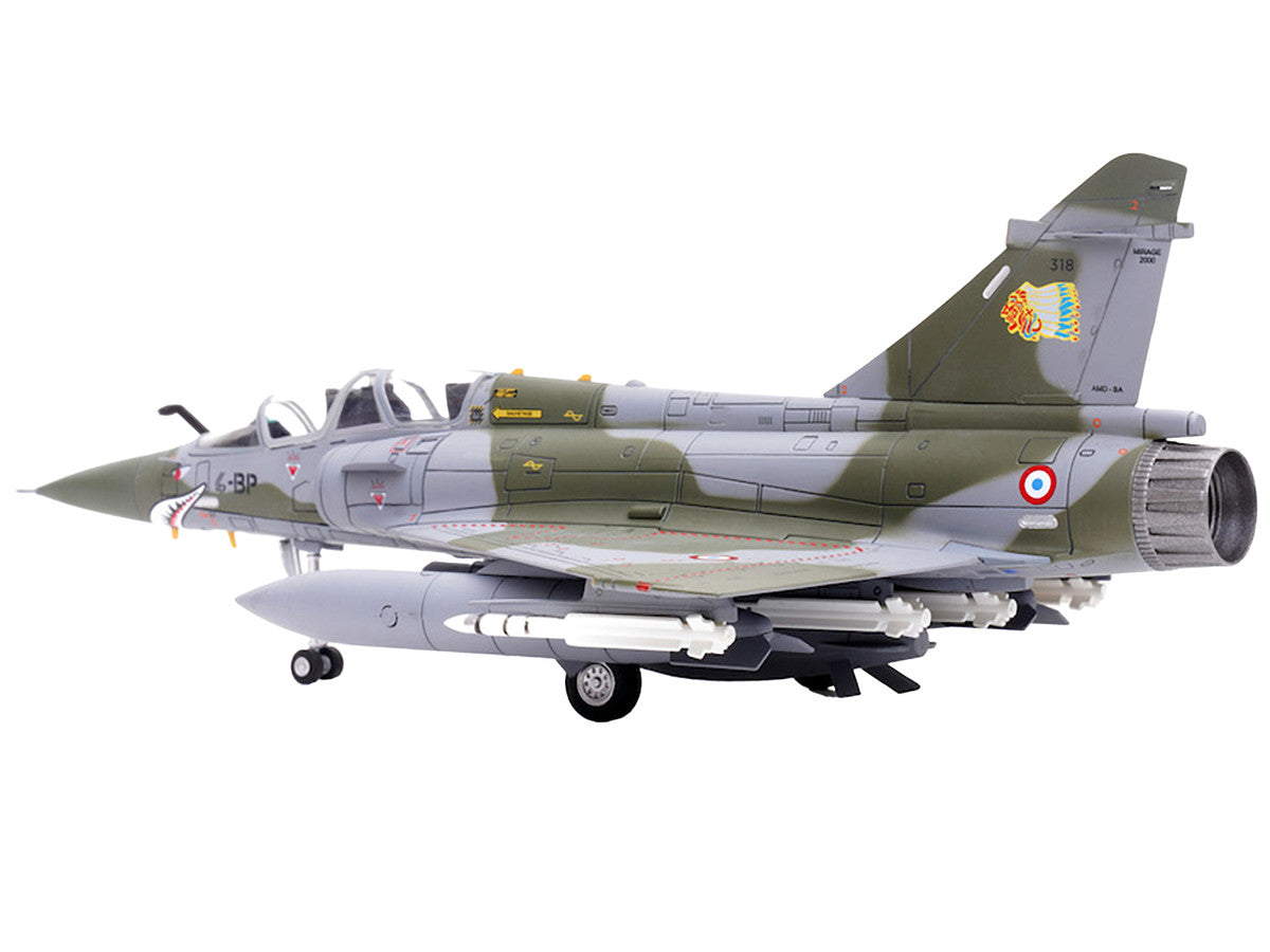 Dassault Mirage 2000N Fighter Aircraft "Escadron de Chasse 2/4 La Fayette Luxeuil" (2004) French Air Force "Wing" Series 1/72 Diecast Model by Panzerkampf Panzerkampf